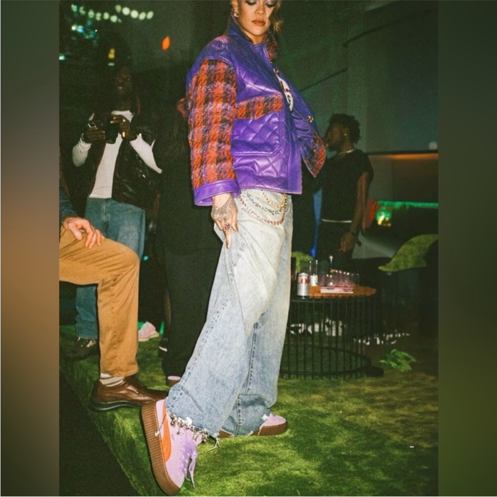 Puma Creeper Phatty Rihanna Fenty Lavender Alert Sneakers - Picture 2 of 14